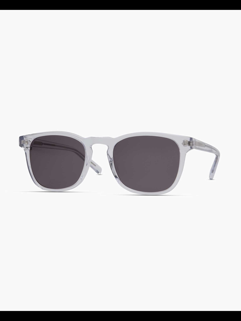 Quince Clear Frame Polarized Sunglasses NEW WITH CASE